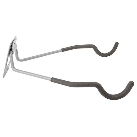 Auric Storage Flip - Up Bike Hanger Hook; Gray Finish AU424101